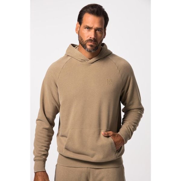 Męska Bluza z kapturem fitness dzianina dresowa kaptur. Brązowe bluzy nierozpinane męskie JAY-PI, m, bez wzorów, z bawełny, z kapturem. Za 349.99 zł.