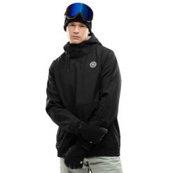 Męska kurtka snowboardowa Sporty zimowe Siroko W1 Shaka. Czarne kurtki softshell męskie SIROKO, na zimę, m, bez wzorów, z softshellu, bez kaptura, narciarskie. Za 673.00 zł.