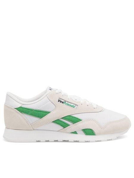 Reebok Sneakersy Cl Nylon IF3021-M Biały. Białe buty sportowe na co dzień męskie Reebok, m, bez wzorów, z materiału, bez ramiączek, bez kaptura. Za 263.99 zł.