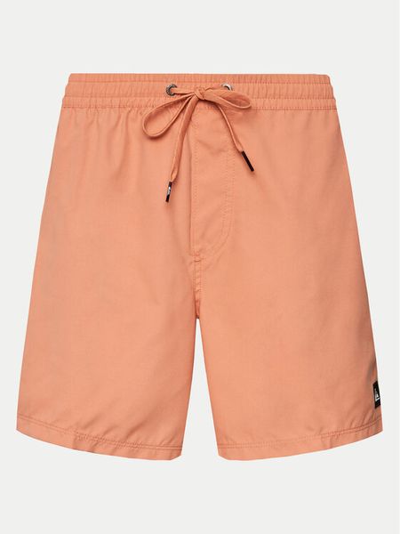 Quiksilver Szorty kąpielowe Everyday Solid Volley AQYJV03153 Pomarańczowy Regular Fit. Brązowe kąpielówki męskie Quiksilver, m, bez wzorów, z syntetyku. Za 79.99 zł.
