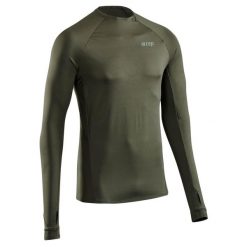 Koszulka sportowa z długim rękawem CEP Reflective męska. Zielone t-shirty sportowe męskie CEP, m, bez wzorów, sportowe, bez ramiączek. Za 299.00 zł.