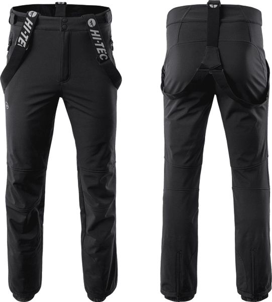Hi-Tec Spodnie męskie Lermo Black r. XXL. Czarne długie spodnie sportowe męskie Hi-tec, bez wzorów. Za 236.27 zł.