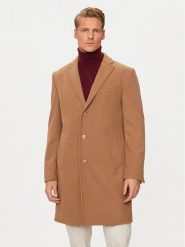 Pierre Cardin Płaszcz wełniany C4 83100.6130 Brązowy Regular Fit. Brązowe płaszcze męskie Pierre Cardin, m, bez wzorów, z syntetyku, bez kaptura. Za 1,219.00 zł.