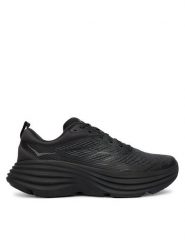 Hoka Buty do biegania Bondi 8 1155391 Czarny. Czarne buty do biegania męskie HOKA, bez wzorów, z materiału, bez zapięcia, do biegania. Za 749.99 zł.
