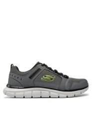 Skechers Sneakersy Knockhill 232001/CCBK Szary. Szare buty sportowe na co dzień męskie Skechers, m, bez wzorów, z materiału, bez ramiączek, bez kaptura. Za 169.00 zł.