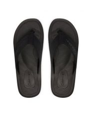 Calvin Klein Japonki Logo Webbing Strap HM0HM02106 Czarny. Czarne klapki i japonki męskie Calvin Klein, bez wzorów, z materiału. Za 189.99 zł.