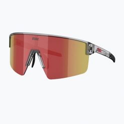 Okulary przeciwsłoneczne Bliz P004. Szare okulary przeciwsłoneczne męskie Bliz, bez wzorów, sportowe. Za 319.99 zł.