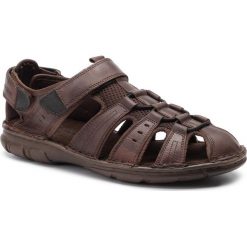 Sandały LASOCKI FOR MEN MI08-C271-320-13. Brązowe sandały męskie Lasocki For Men, z materiału, bez zapięcia. Za 149.99 zł.