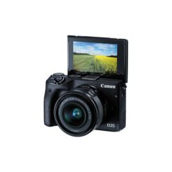 Produkt z outletu: Aparat CANON EOS M3 Czarny + EF-M 15-45 mm STM. Bezlusterkowce Canon. Za 1,777.00 zł.