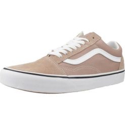 Tenisówki Vans Model Old Skool Kolor Brązowy. Brązowe trampki męskie Vans, bez wzorów, ze skóry, bez zapięcia. W wyprzedaży za 306.00 zł.