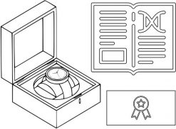 Zegarek męski Tsar Bomba TB8213A(1+1)-06 czarny. Czarne zegarki męskie NoName. Za 3,510.00 zł.