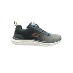 Buty sneakersy sportowe męskie Skechers Track-Pipkent. Białe buty sportowe na co dzień męskie Skechers, m, bez wzorów, sportowe, bez ramiączek, bez kaptura. Za 209.00 zł.