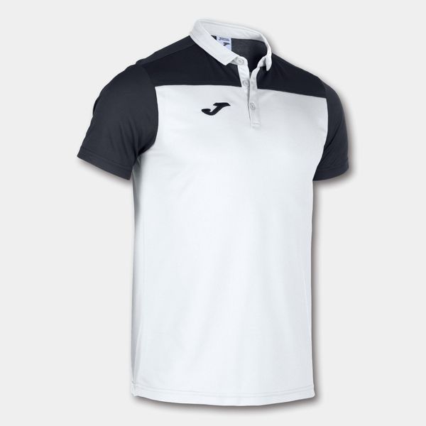 Koszulka polo do tenisa męska Joma Hobby II. Białe koszulki polo męskie Joma, m, bez wzorów, sportowe, bez kołnierzyka, bez ramiączek. Za 145.90 zł.
