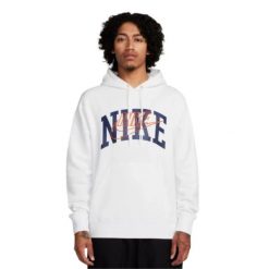 Mężczyzna>bluza Męskie Nike. Białe bluzy nierozpinane męskie Nike, m, bez wzorów, bez ramiączek, bez kaptura. Za 351.99 zł.