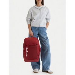 Plecak Reebok. Czerwone plecaki męskie Reebok, bez wzorów. Za 199.99 zł.