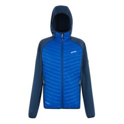 Męska Kurtka Hybrydowa Andreson. Niebieskie kurtki męskie Regatta, m, bez wzorów, z puchu, sportowe, bez ramiączek, bez kaptura. Za 101.99 zł.