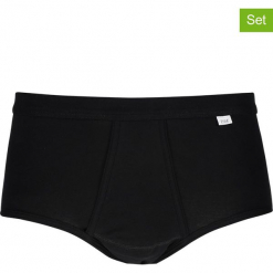 Slipy (3 pary) w kolorze czarnym. Slipki męskie marki bonprix. W wyprzedaży za 56.95 zł.