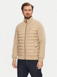 Tommy Hilfiger Kurtka przejściowa MW0MW37461 Beżowy Regular Fit. Brązowe kurtki męskie Tommy Hilfiger, m, bez wzorów, z syntetyku, bez ramiączek, bez kaptura. Za 629.99 zł.