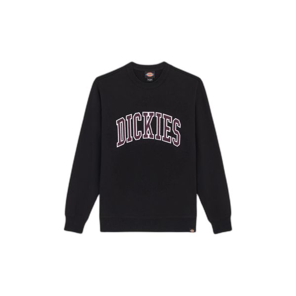 Bluza z długim rękawem Dickies Aitkin. Czarne bluzy nierozpinane męskie Dickies, m, bez wzorów, bez ramiączek, bez kaptura. W wyprzedaży za 301.65 zł.