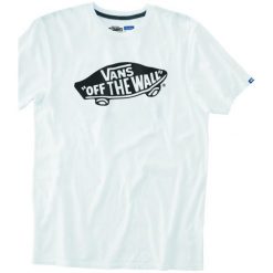 Vans Koszulka M Vans Otw White/Black L. Białe t-shirty sportowe męskie Vans, z bawełny, młodzieżowe. Za 59.00 zł.
