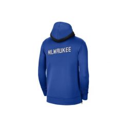 Bluza męska nike nba milwaukee bucks showtime city edition therma flex hoodie. Niebieskie bluzy nierozpinane męskie Nike, m, bez wzorów, z elastanu, sportowe, bez ramiączek, bez kaptura. Za 529.00 zł.