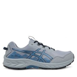 Buty do biegania Asics. Szare buty do biegania męskie Asics, bez wzorów, bez zapięcia, do biegania. Za 289.99 zł.