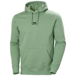 Bluza Helly Hansen YU 2.0. Zielone bluzy nierozpinane męskie Helly Hansen, bez wzorów, sportowe, bez ramiączek, bez kaptura. Za 342.50 zł.