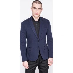 Guess Jeans - Marynarka. Szare marynarki męskie Guess Jeans, z elastanu. W wyprzedaży za 399.90 zł.