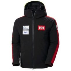 Kurtka narciarska męska Helly Hansen World Cup Insulated Jkt. Czarne kurtki narciarskie i snowboardowe męskie Helly Hansen, na zimę, l, bez wzorów, bez kaptura, narciarskie. W wyprzedaży za 2,022.50 zł.