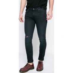 Lee - Jeansy. Niebieskie jeansy męskie Lee, bez wzorów, z bawełny. W wyprzedaży za 159.90 zł.