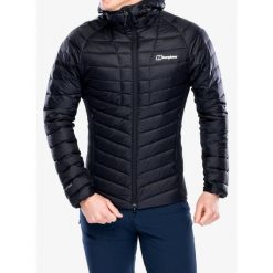 Kurtka puchowa męska Berghaus Tephra Stretch Reflect 2.0 Hoody. Czarne kurtki męskie Berghaus, m, bez wzorów, z puchu, sportowe, bez ramiączek, bez kaptura. Za 1,082.40 zł.