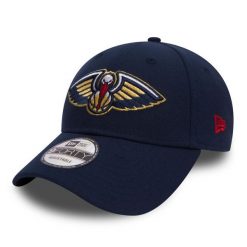 Czapka z daszkiem New Era NBA New Orleans Pelicans. Niebieskie czapki męskie New Era, bez wzorów, sportowe. Za 177.00 zł.