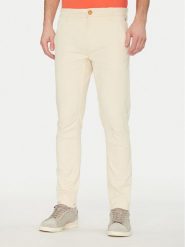 Blend Spodnie materiałowe Natan 20703472 Beżowy Regular Fit. Brązowe spodnie na co dzień męskie Blend, bez wzorów, z bawełny. Za 99.99 zł.