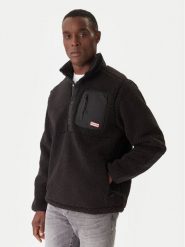 Hunter Polar Athol HARM0017252 Czarny Regular Fit. Czarne bluzy z polaru męskie Hunter, m, bez wzorów, z polaru, bez ramiączek, bez kaptura. Za 629.99 zł.