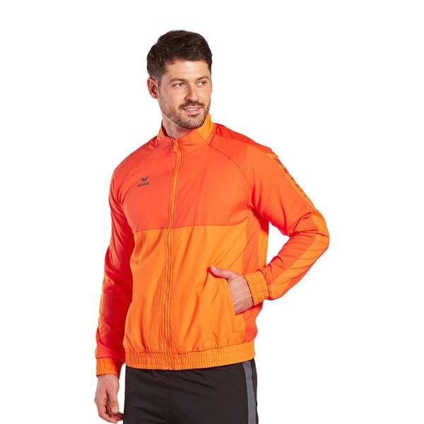 Kurtka prezentacyjna Erima Six Wings. Brązowe kurtki męskie Erima, s, bez wzorów, eleganckie, bez ramiączek, bez kaptura. Za 253.00 zł.