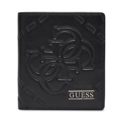 Portfel Guess. Czarne portfele męskie Guess, z aplikacjami. Za 219.99 zł.