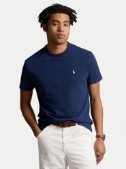 Polo Ralph Lauren T-Shirt 710916698018 Granatowy Regular Fit. Niebieskie koszulki polo męskie Polo Ralph Lauren, m, bez wzorów, z bawełny, bez kołnierzyka, bez ramiączek. Za 359.99 zł.