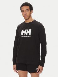 Helly Hansen Bluza Logo Crew 30395 Czarny Regular Fit. Czarne bluzy nierozpinane męskie Helly Hansen, m, bez wzorów, z bawełny, bez ramiączek, bez kaptura. Za 289.99 zł.