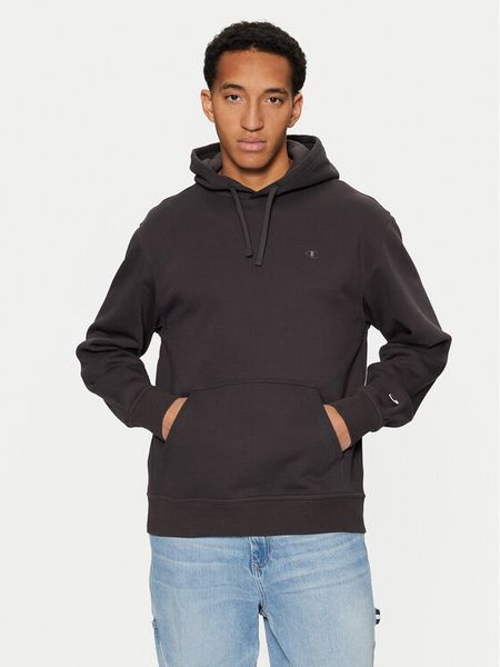 Champion Bluza 220274 Czarny Relaxed Fit. Czarne bluzy nierozpinane męskie CHAMPION, m, bez wzorów, z syntetyku, bez ramiączek, bez kaptura. Za 189.99 zł.