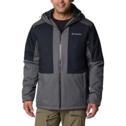Kurtka ocieplana męska Columbia Point Park II Insulated. Szare kurtki męskie Columbia, m, bez wzorów, sportowe, bez ramiączek, bez kaptura. Za 599.99 zł.