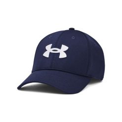 Czapka z daszkiem Under Armour. Niebieskie czapki męskie Under Armour, bez wzorów. Za 79.99 zł.