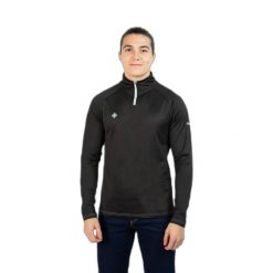 Polar Izas Gorner. Czarne bluzy z polaru męskie IZAS, m, bez wzorów, z polaru, bez ramiączek, bez kaptura. W wyprzedaży za 160.83 zł.