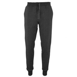 Męskie Spodnie Do Biegania Jake Polycotton Slim. Brązowe spodnie na co dzień męskie SOL'S, bez wzorów, z dresówki, casualowe. Za 123.99 zł.