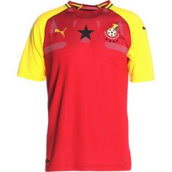 Puma GFA GHANA HOME REPLICA Koszulka reprezentacji chili pepper/dandelion. T-shirty męskie Puma. Za 379.00 zł.