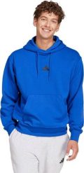 Bluza męska adidas Essentials Feelcozy Fleece niebieska JE3800 XL. Niebieskie bluzy nierozpinane męskie ADIDAS, m, bez wzorów, bez ramiączek, bez kaptura. Za 330.71 zł.