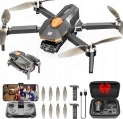 PLEGBLE Dron z kamerą bezszczotkowy silnik FPV RC WiFi 5G. Drony Syma. Za 906.23 zł.