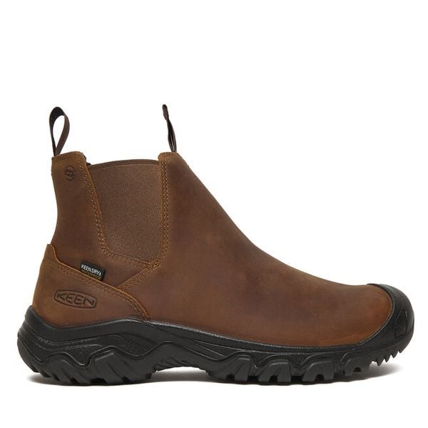 Sztyblety Keen. Brązowe sztyblety męskie Keen, bez obcasa, bez zapięcia. Za 439.99 zł.