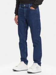 Karl Lagerfeld Jeans Jeansy A3M10052 Granatowy Slim Fit. Niebieskie jeansy męskie Karl Lagerfeld Jeans, bez wzorów, z bawełny. Za 329.99 zł.