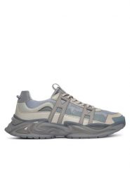 Guess Sneakersy FMFUNO ELE12 Szary. Szare buty sportowe na co dzień męskie Guess, m, z aplikacjami, ze skóry, bez ramiączek, bez kaptura. Za 469.99 zł.