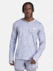 Adidas Koszulka techniczna Own the Run 3-Stripes JD7770 Niebieski Regular Fit. Niebieskie t-shirty sportowe męskie ADIDAS, m, bez wzorów, z syntetyku, sportowe, bez ramiączek. Za 149.99 zł.